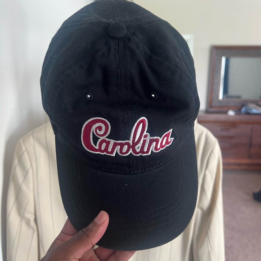 Black Carolina Baseball Cap